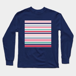 Colorful horizontal stripes Long Sleeve T-Shirt